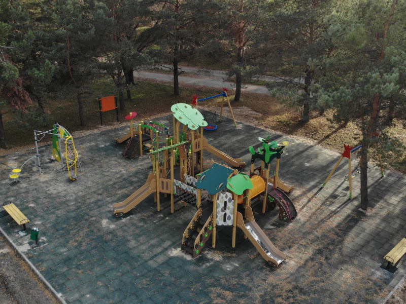 Организация установки детской игровой площадки на территории сквера им.Волкова. Фонд муниципального развития города Калуги